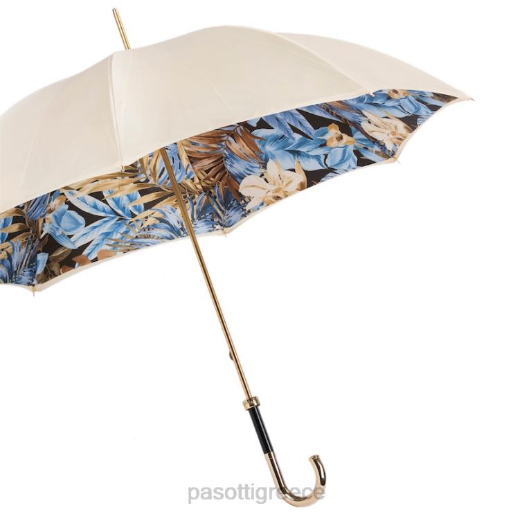 ομπρέλα | PASOTTI 189 58758-6 p27 - ομπρέλα με εκτύπωση ζούγκλας διπλό ύφασμα 2N6B8363 γυναίκες